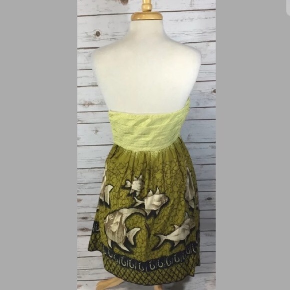 Anthropologie Vanessa Virginia Fish Dress - Picture 4 of 5